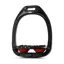 Flex-on Green Composite 2 Stirrups Inclined in Black/Black/Red